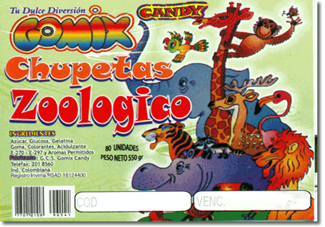 Chupetas Zoológico